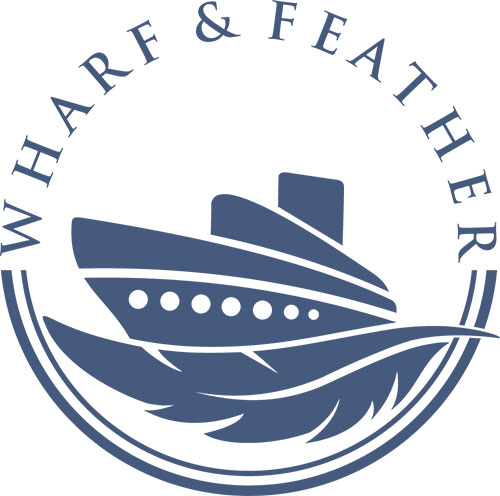 Logo for Wharf & Feather Holiday Inn 